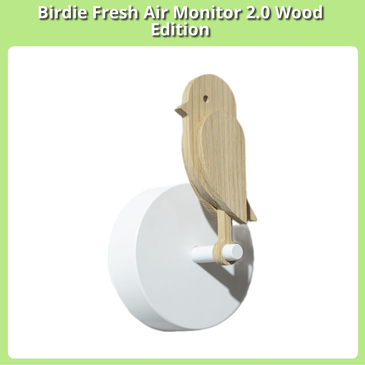 Anmeldelse af Birdie Fresh Air Monitor 2.0 Wood Edition