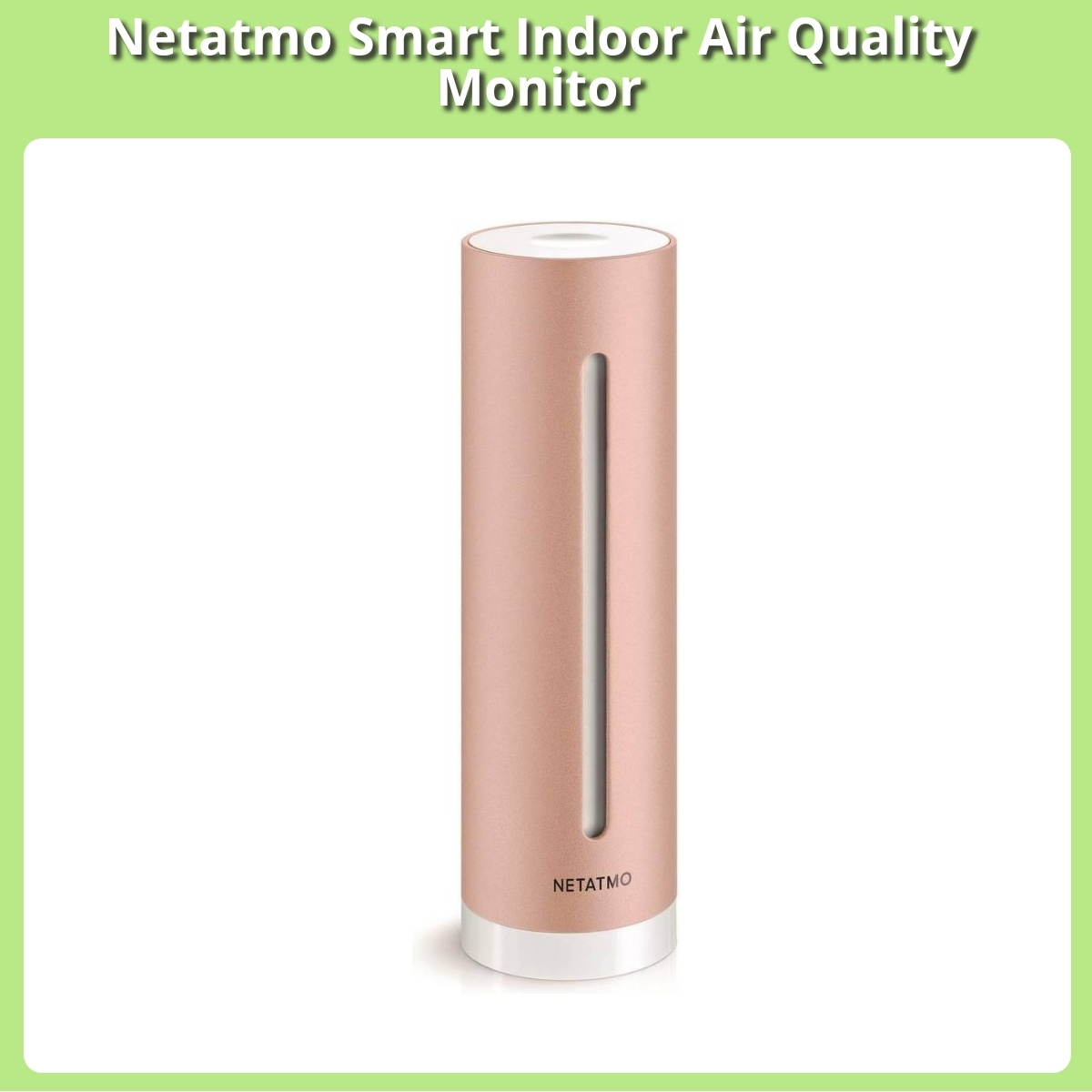 Anmeldelse af Netatmo Smart Indoor Air Quality Monitor