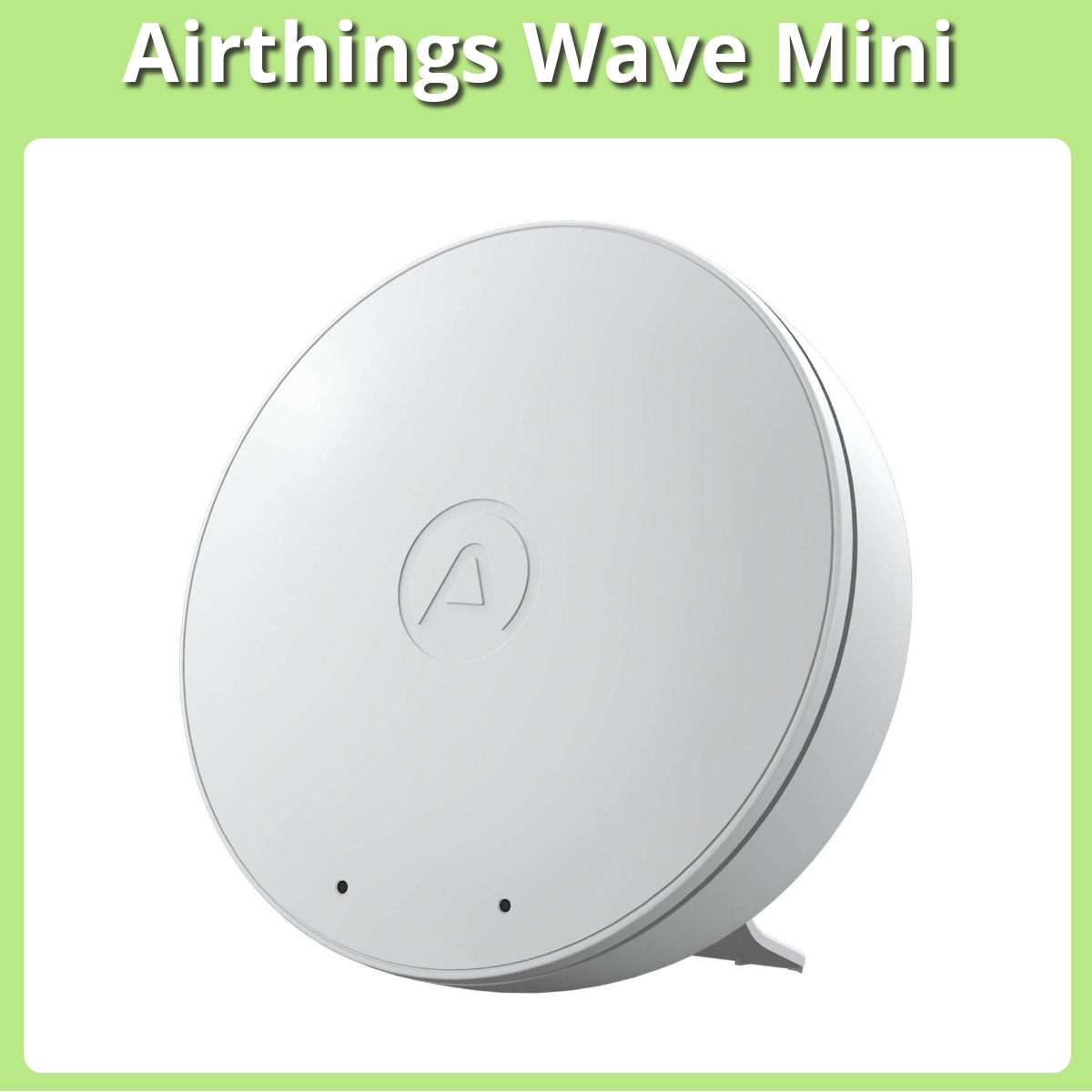 Anmeldelse af Airthings Wave Mini