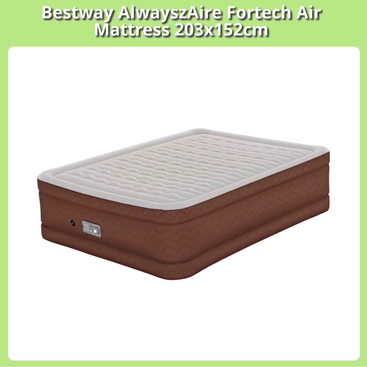 Anmeldelse af Bestway AlwayszAire Fortech Air Mattress 203x152cm