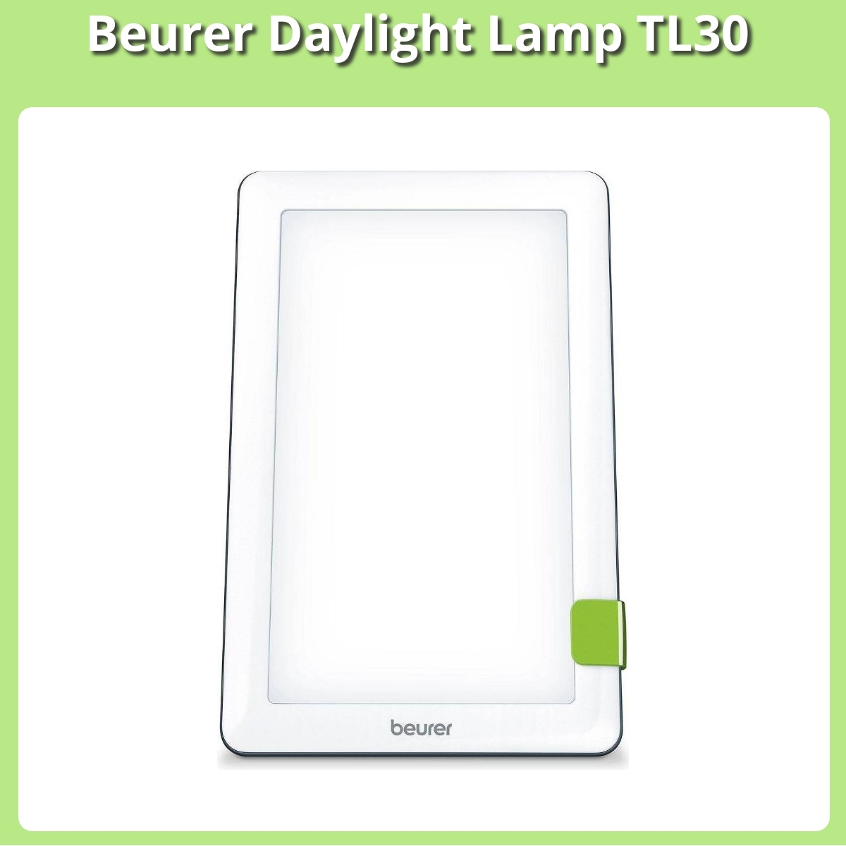 Anmeldelse af Beurer Daylight Lamp TL30