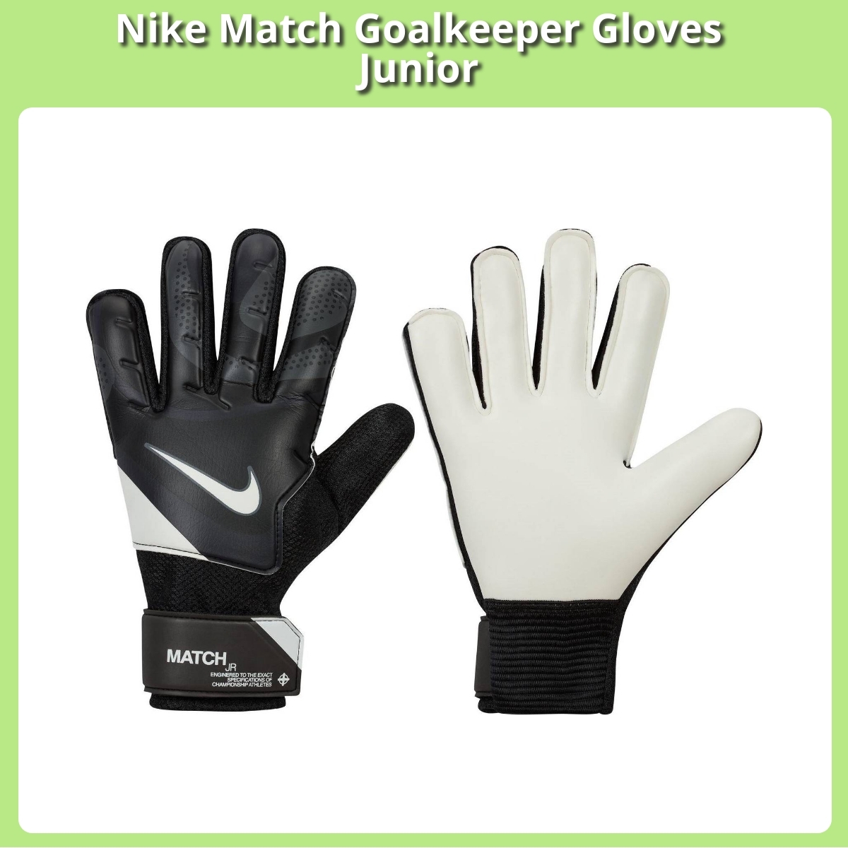 Anmeldelse af Nike Match Goalkeeper Gloves Junior