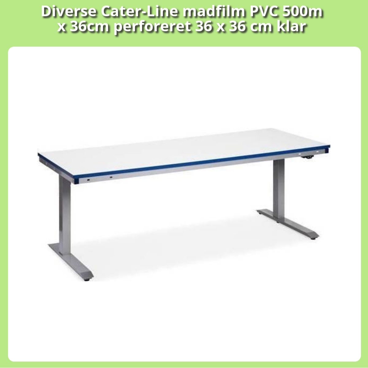 Anmeldelse af Diverse Cater-Line madfilm PVC 500m x 36cm perforeret 36 x 36 cm klar