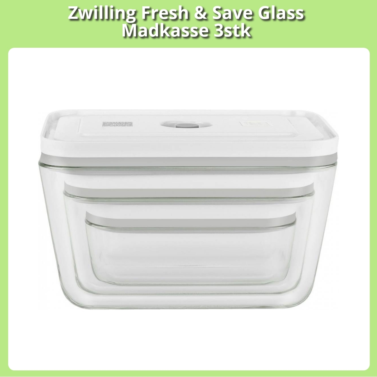 Anmeldelse af Zwilling Fresh & Save Glass Madkasse 3stk