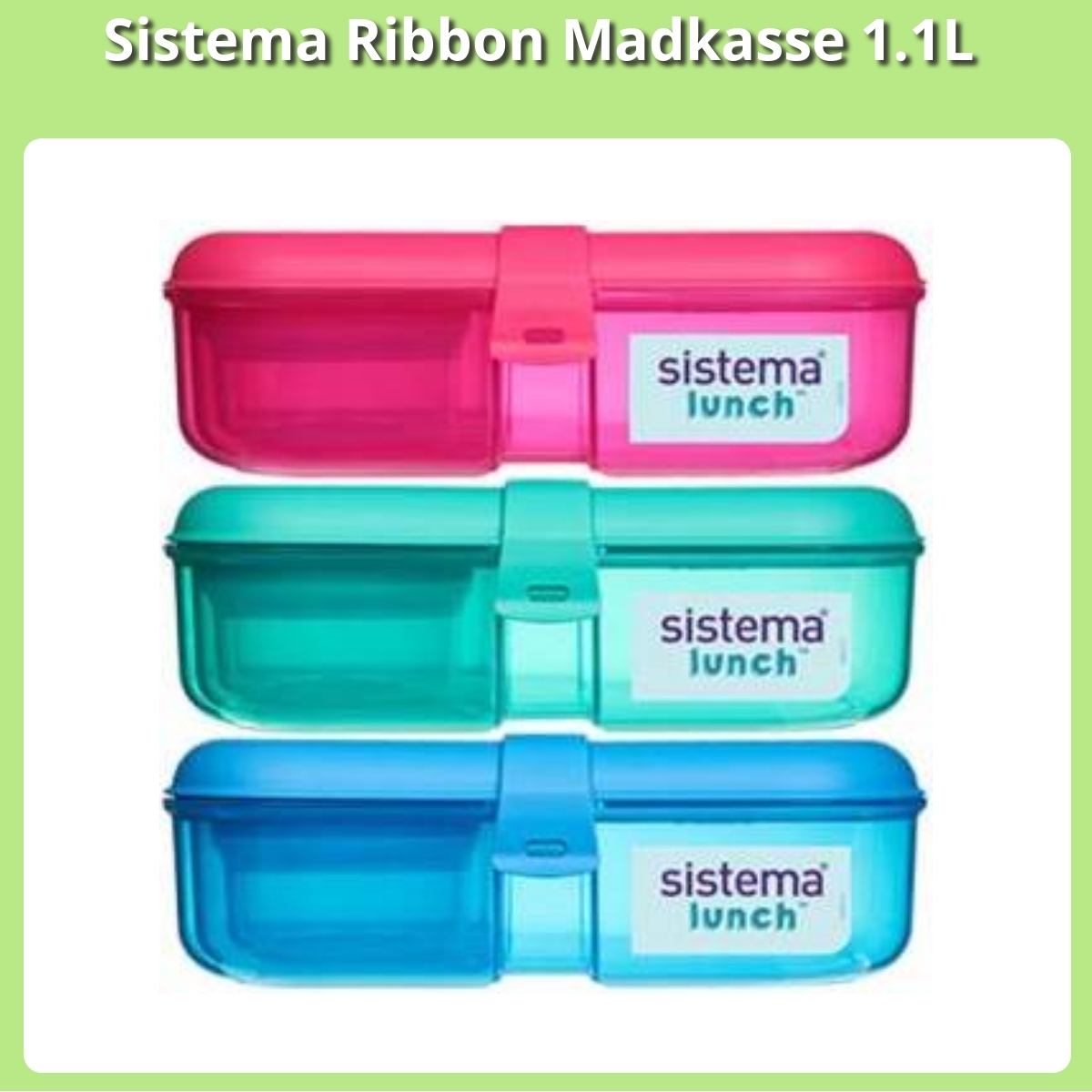 Anmeldelse af Sistema Ribbon Madkasse 1.1L