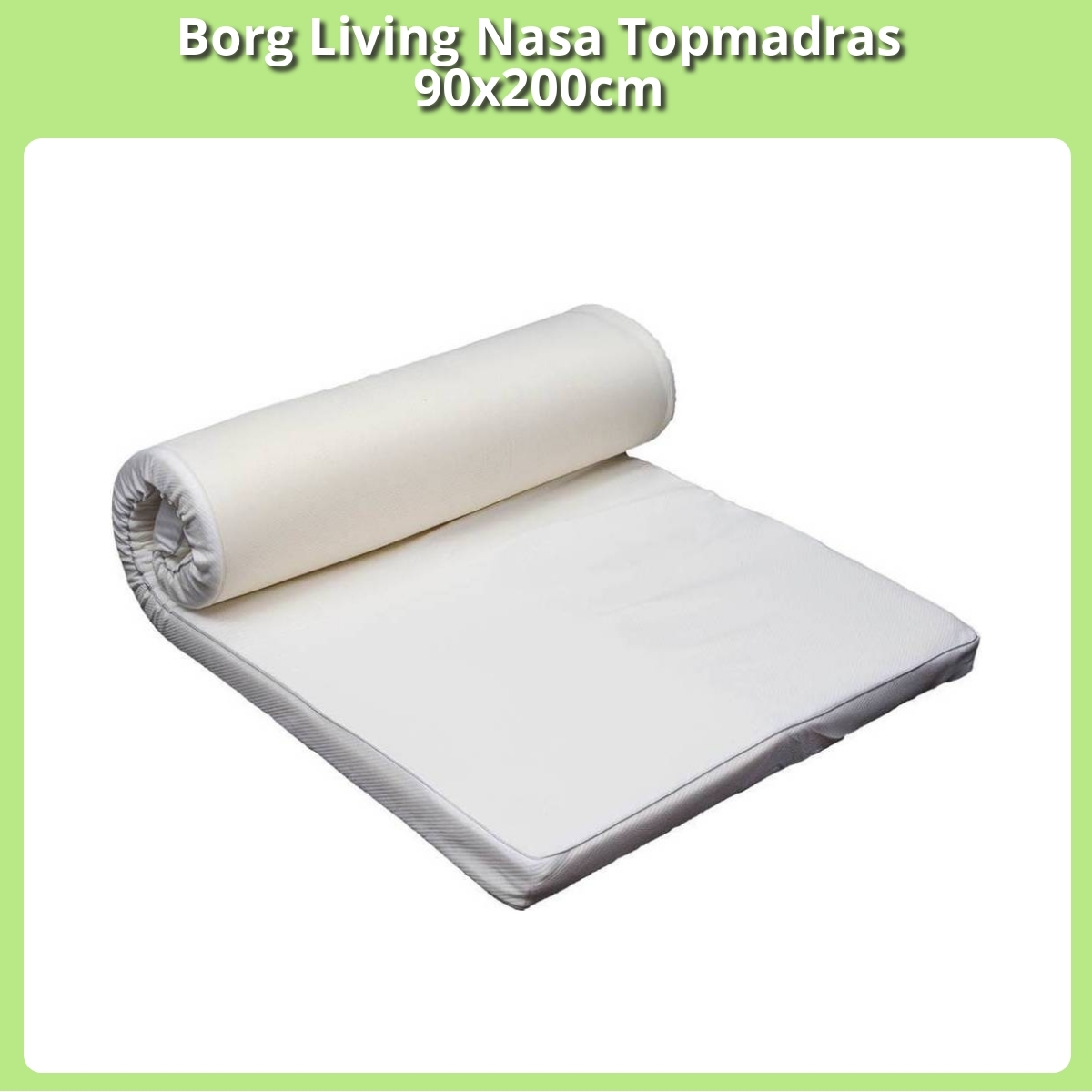 Anmeldelse af Borg Living Nasa Topmadras 90x200cm