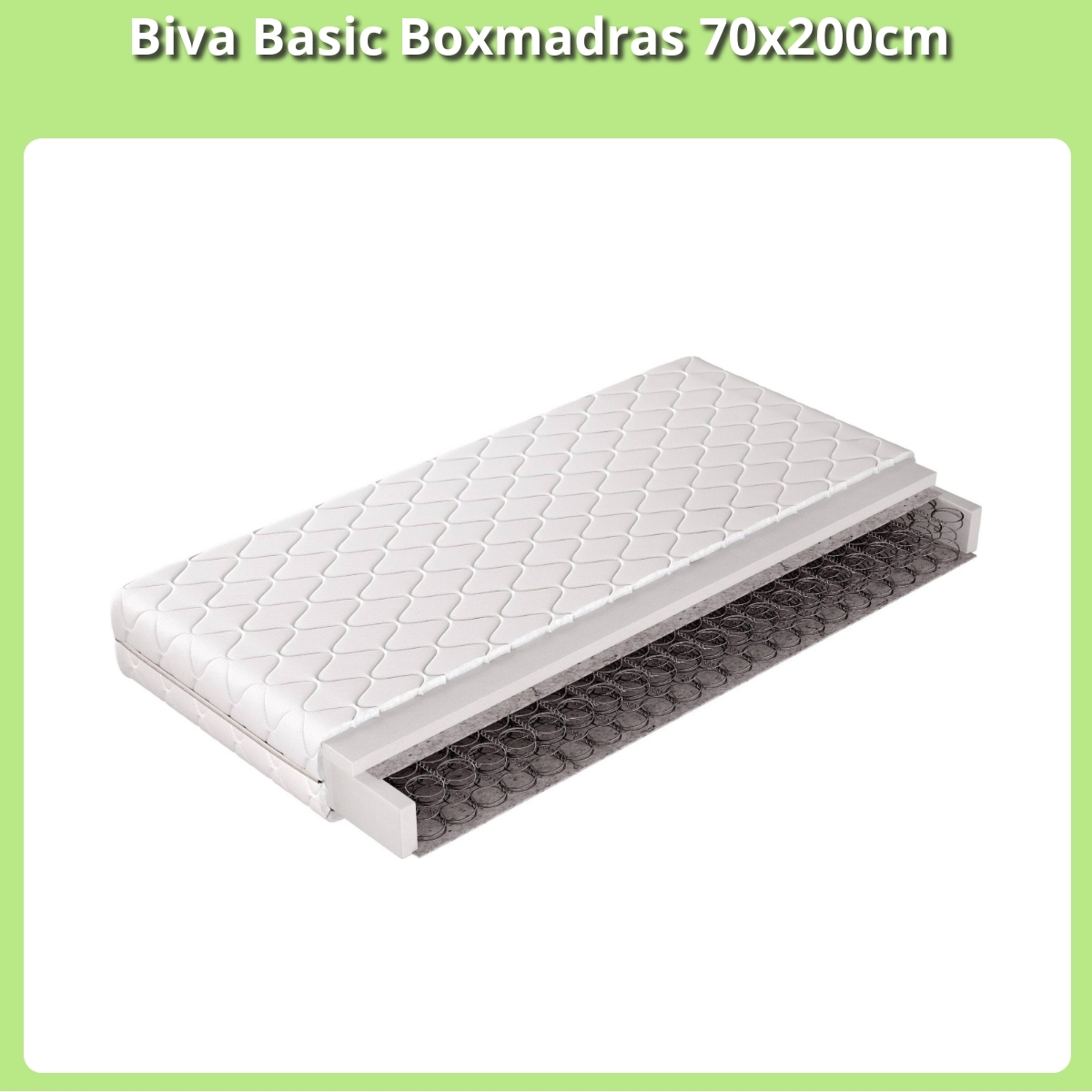 Anmeldelse af Biva Basic Boxmadras 70x200cm