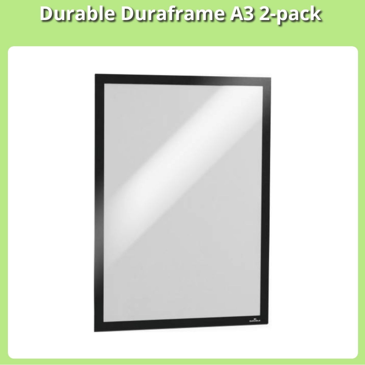 Anmeldelse af Durable Duraframe A3 2-pack