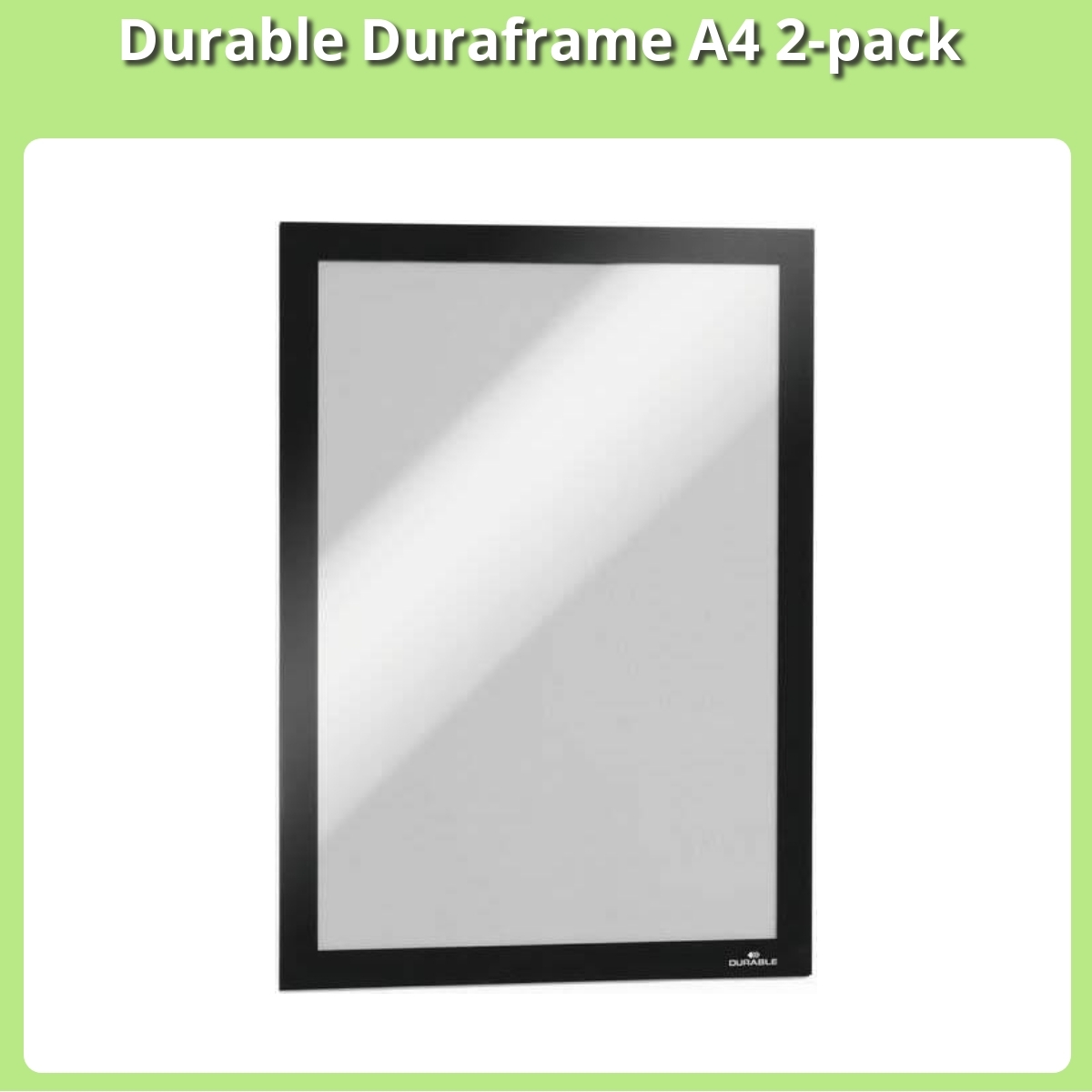 Anmeldelse af Durable Duraframe A4 2-pack