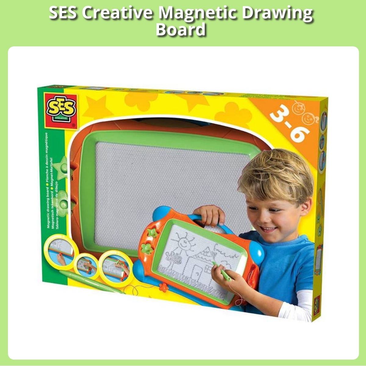 Anmeldelse af SES Creative Magnetic Drawing Board