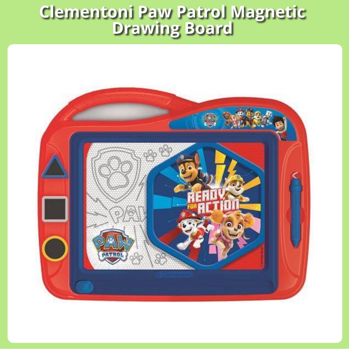 Anmeldelse af Clementoni Paw Patrol Magnetic Drawing Board