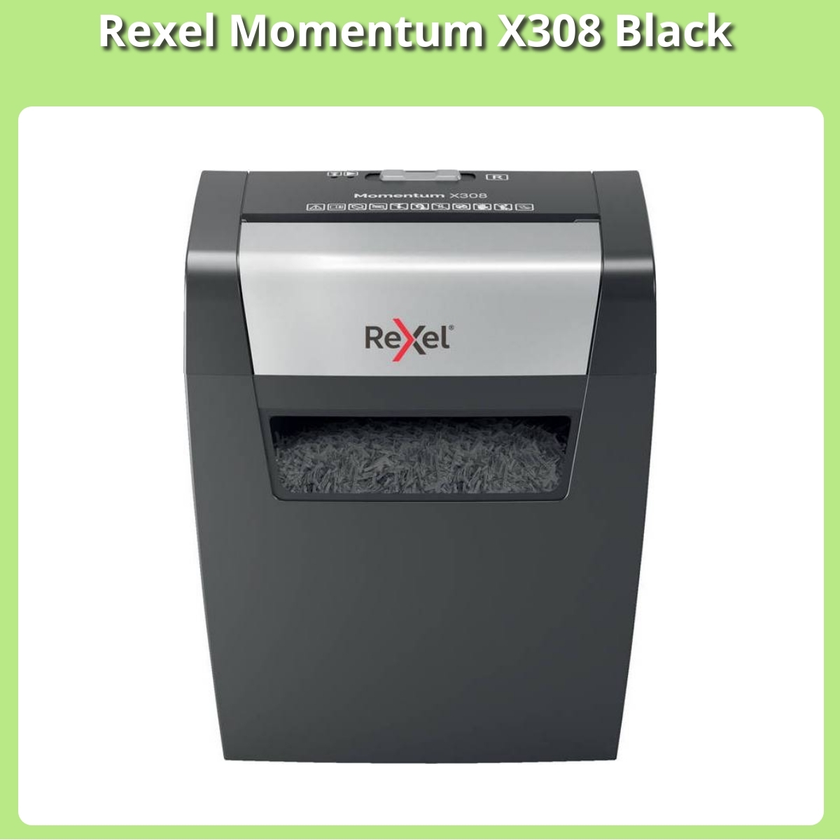 Anmeldelse af Rexel Momentum X308 Black