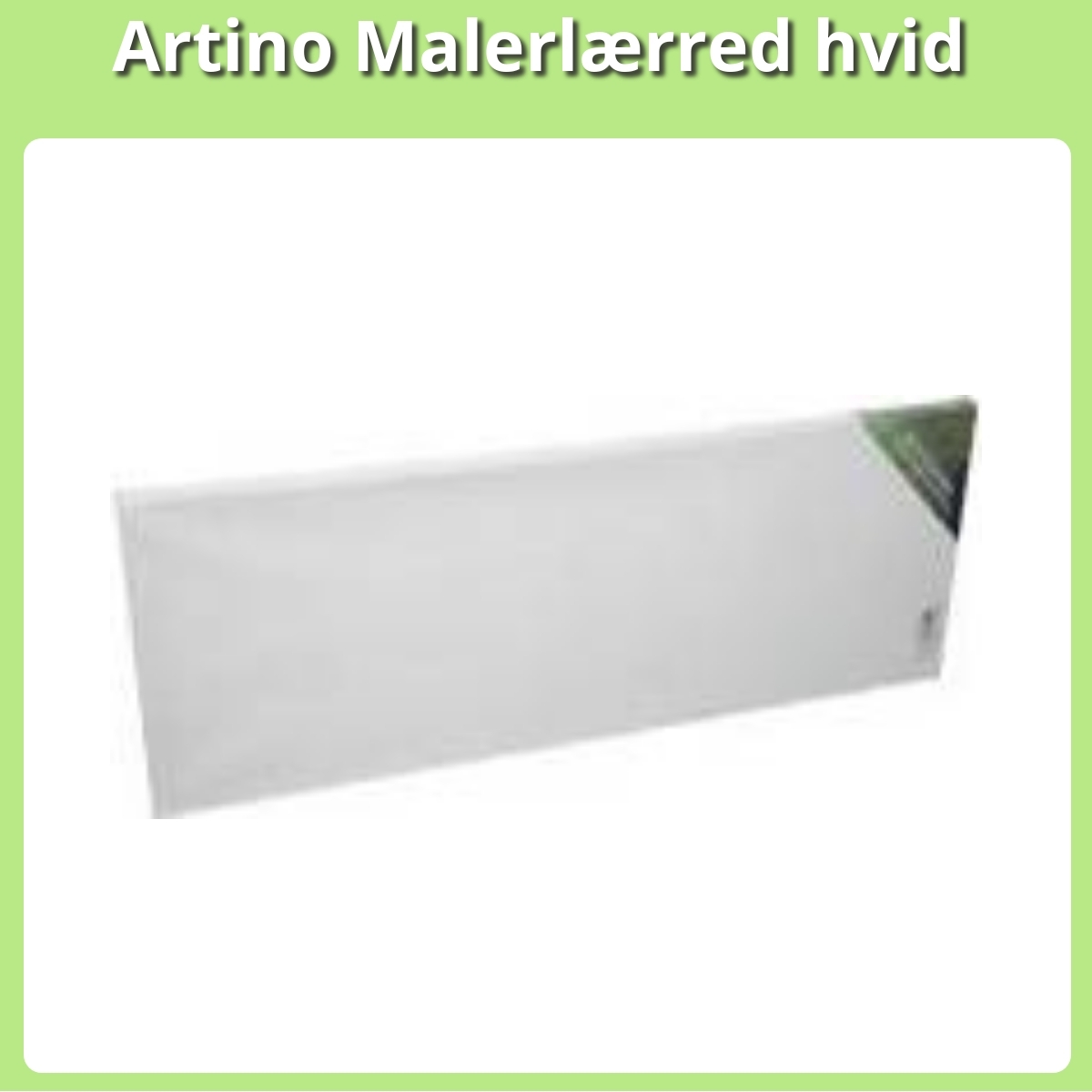 Anmeldelse af Artino Malerlærred hvid