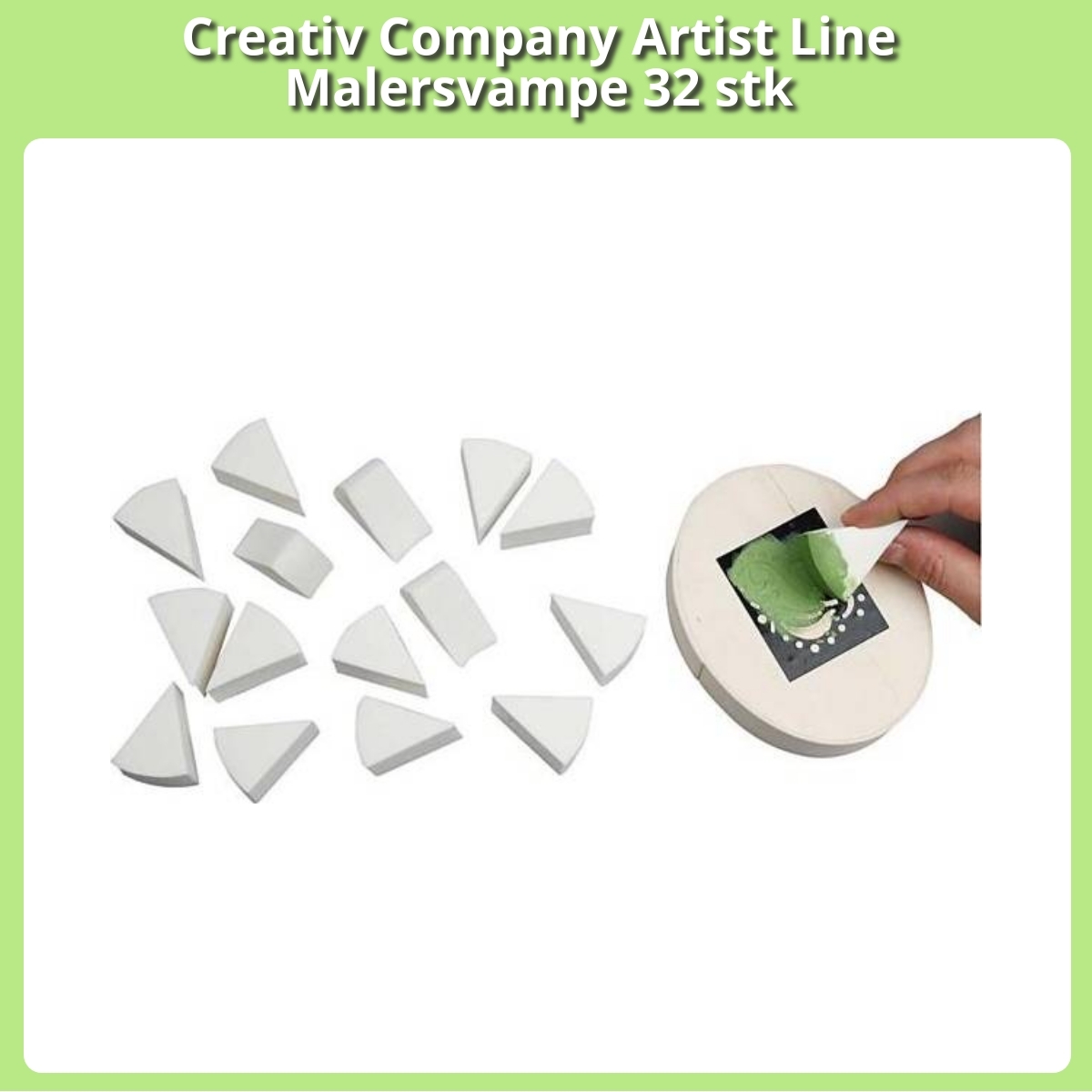 Anmeldelse af Creativ Company Artist Line Malersvampe 32 stk