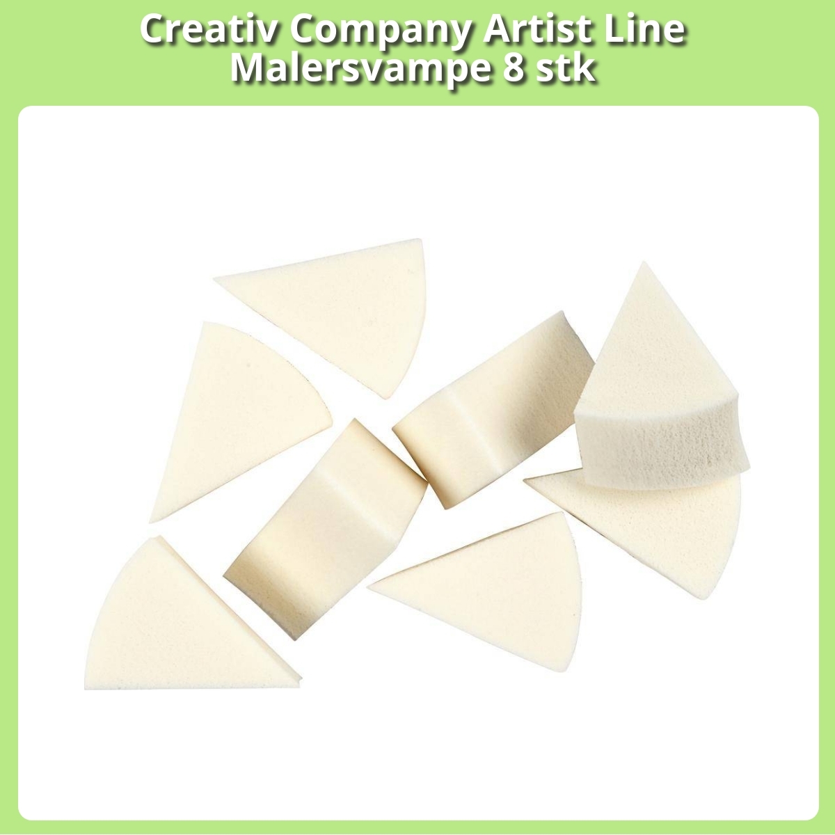 Anmeldelse af Creativ Company Artist Line Malersvampe 8 stk