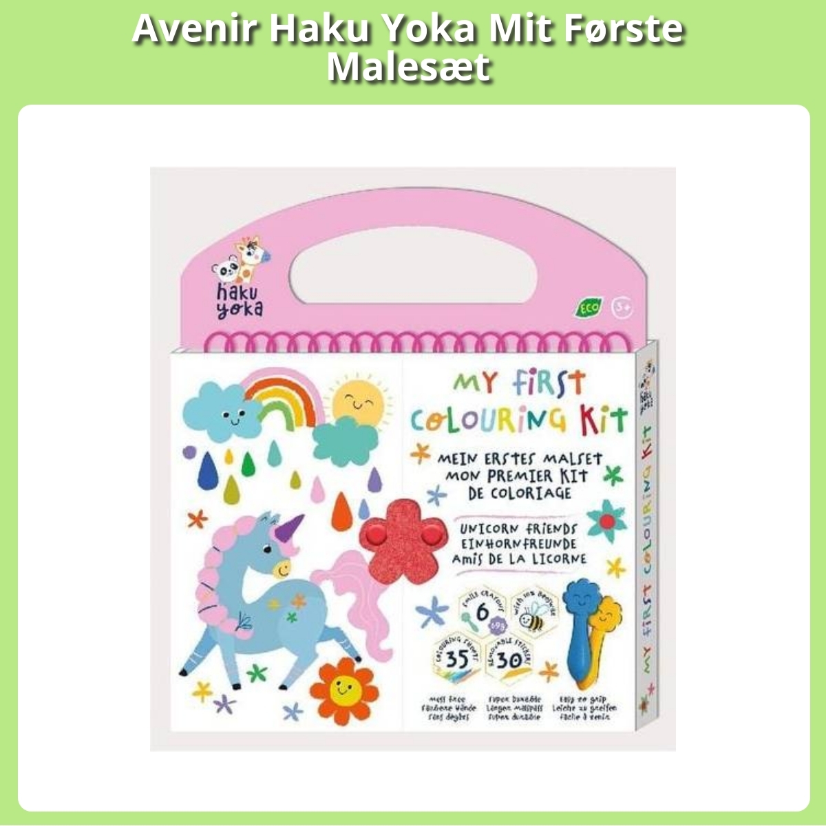 Anmeldelse af Avenir Haku Yoka Mit Første Malesæt
