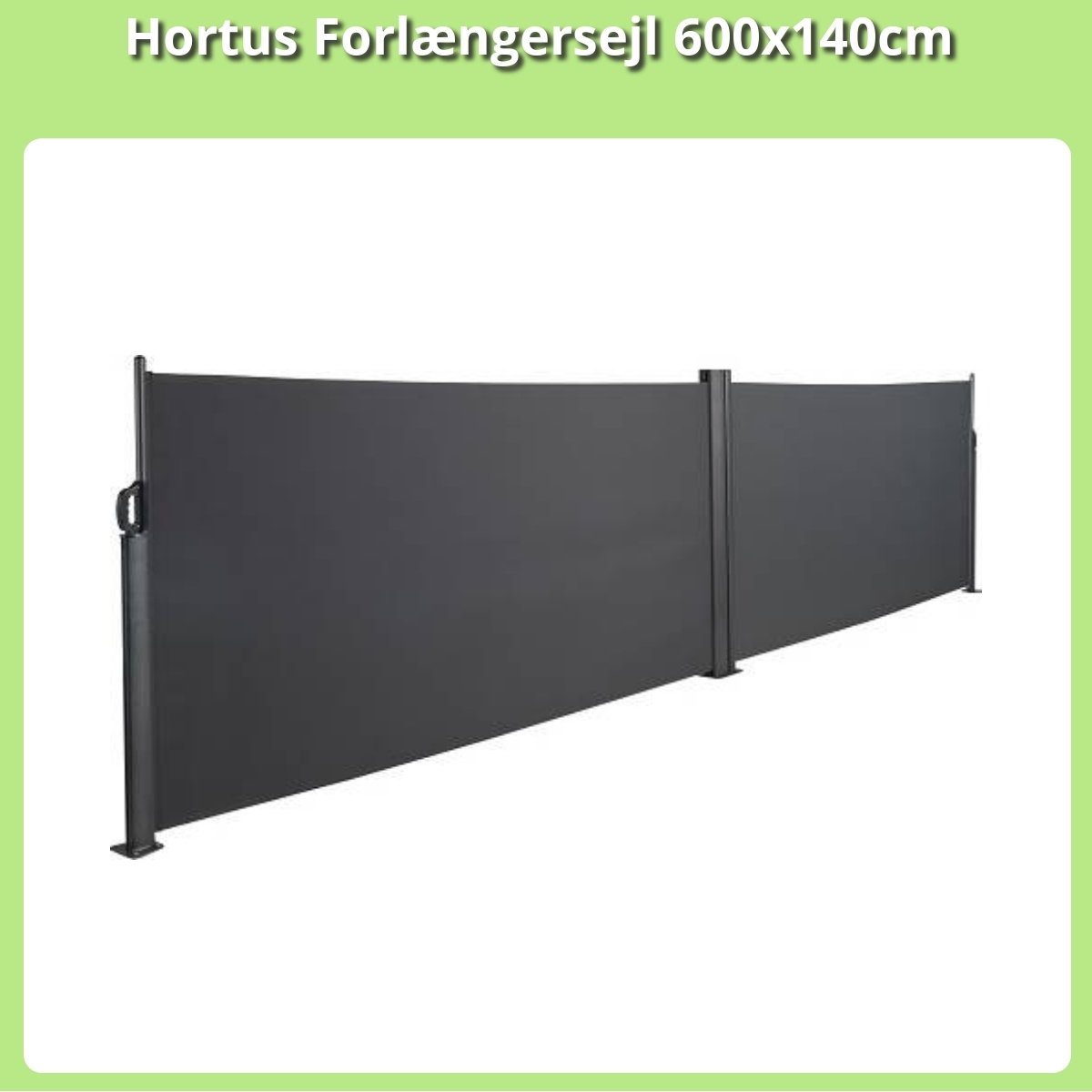 Anmeldelse af Hortus Forlængersejl 600x140cm