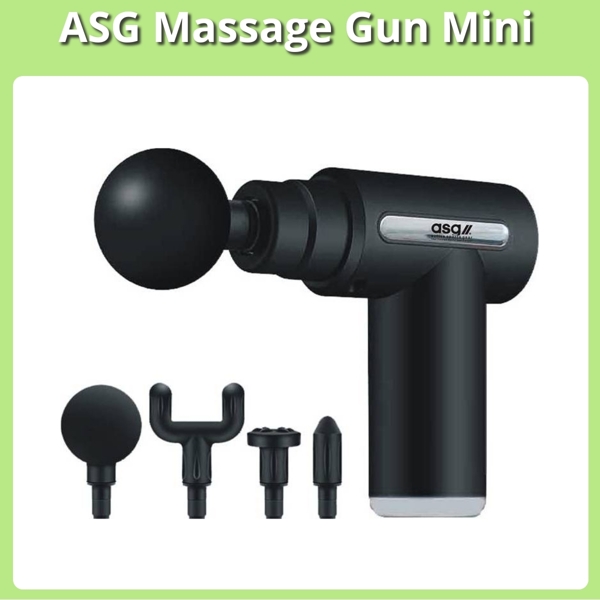 Anmeldelse af ASG Massage Gun Mini