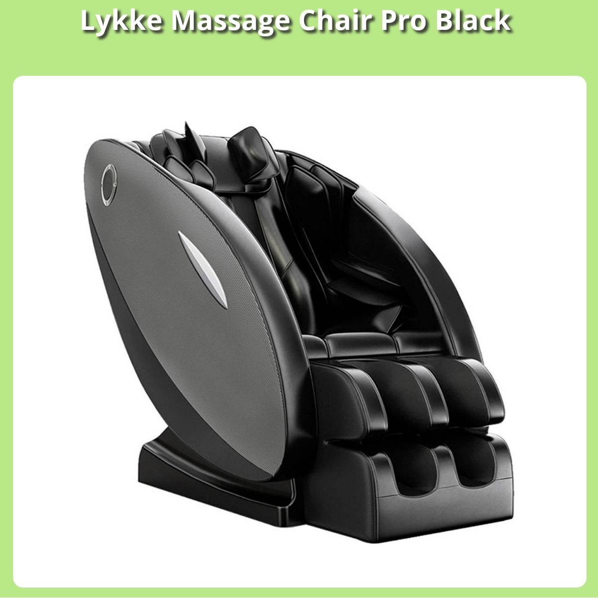 Anmeldelse af Lykke Massage Chair Pro Black