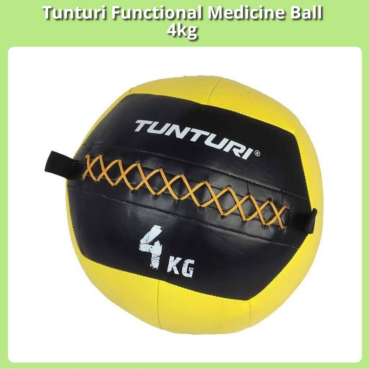 Anmeldelse af Tunturi Functional Medicine Ball 4kg