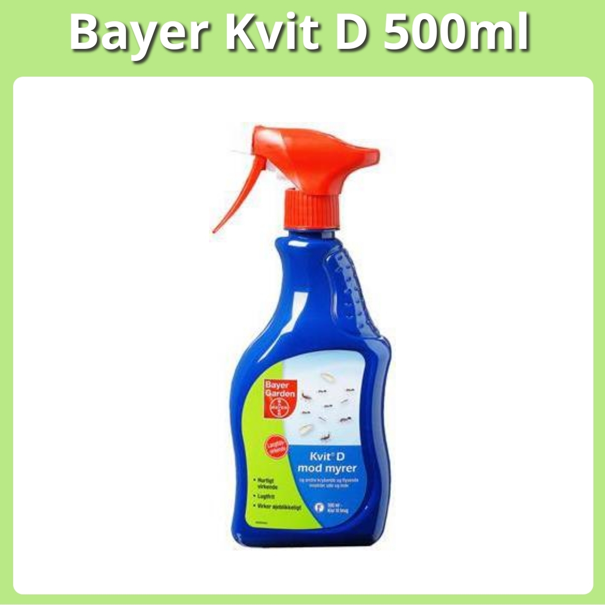 Anmeldelse af Bayer Kvit D 500ml