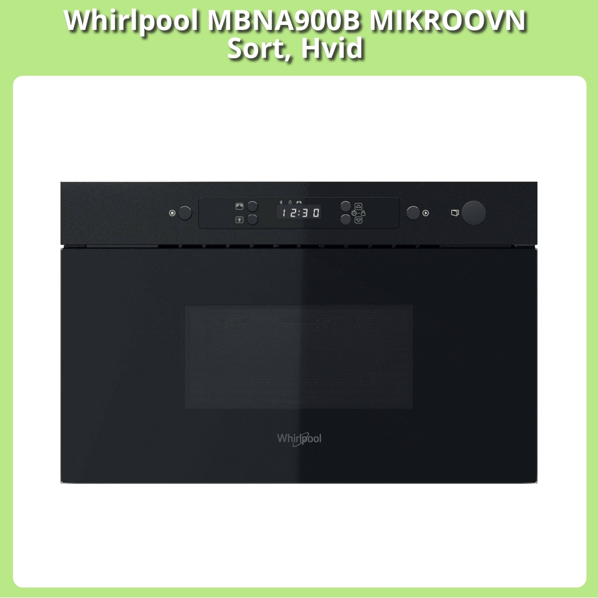 Anmeldelse af Whirlpool MBNA900B MIKROOVN Sort, Hvid