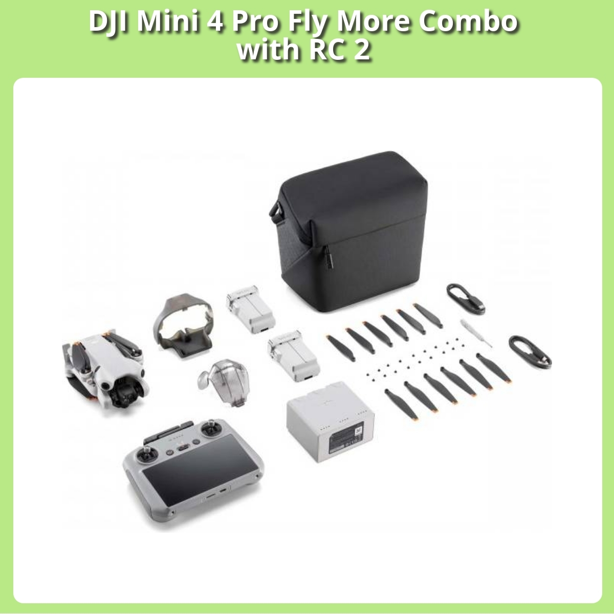 Anmeldelse af DJI Mini 4 Pro Fly More Combo with RC 2