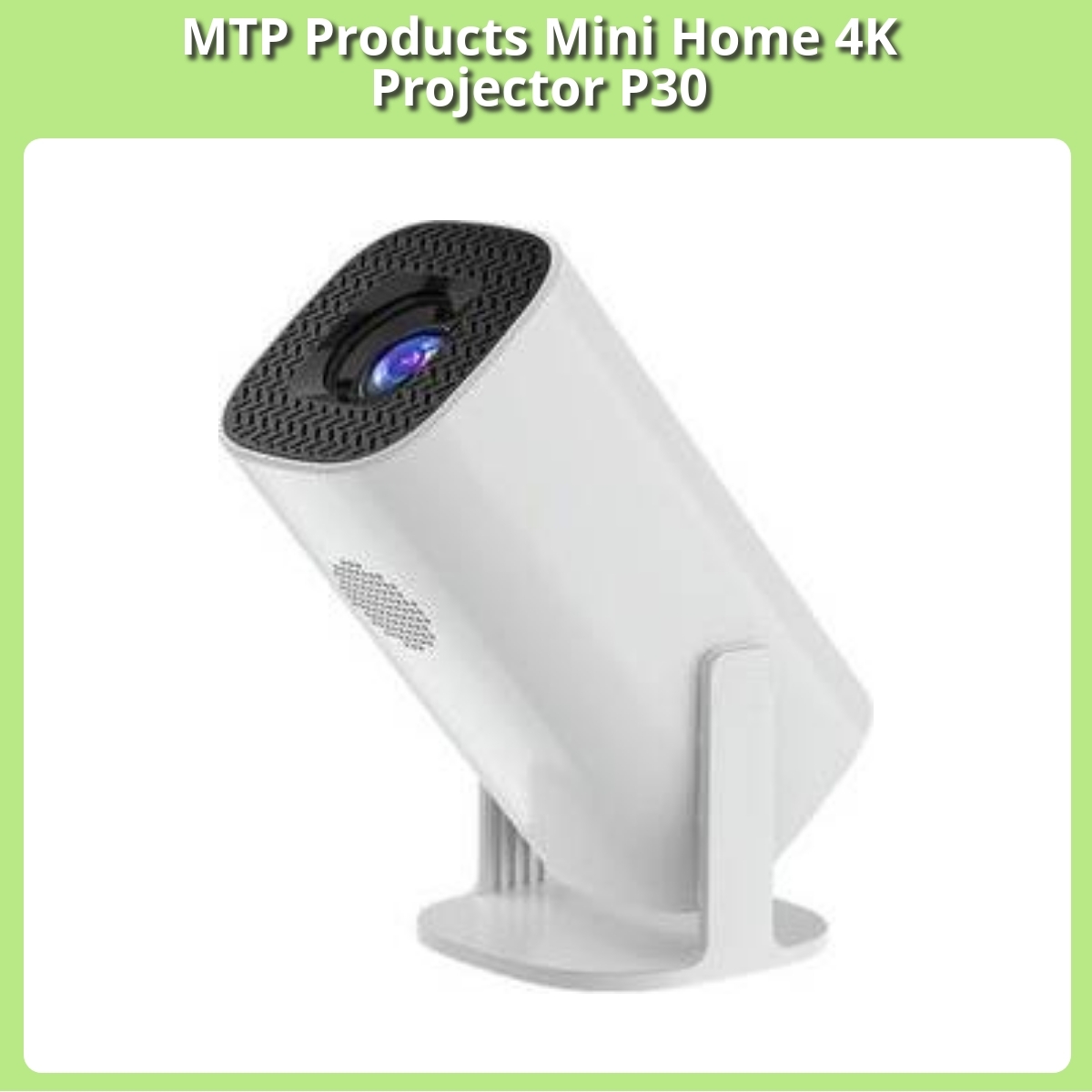 Anmeldelse af MTP Products Mini Home 4K Projector P30