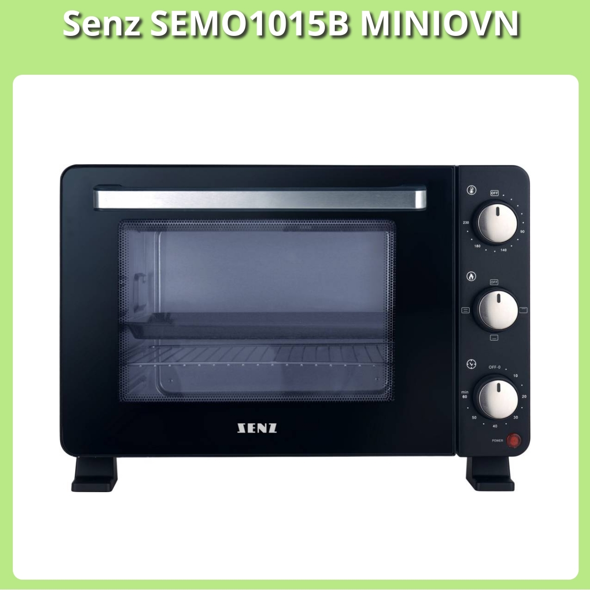 Anmeldelse af Senz SEMO1015B MINIOVN