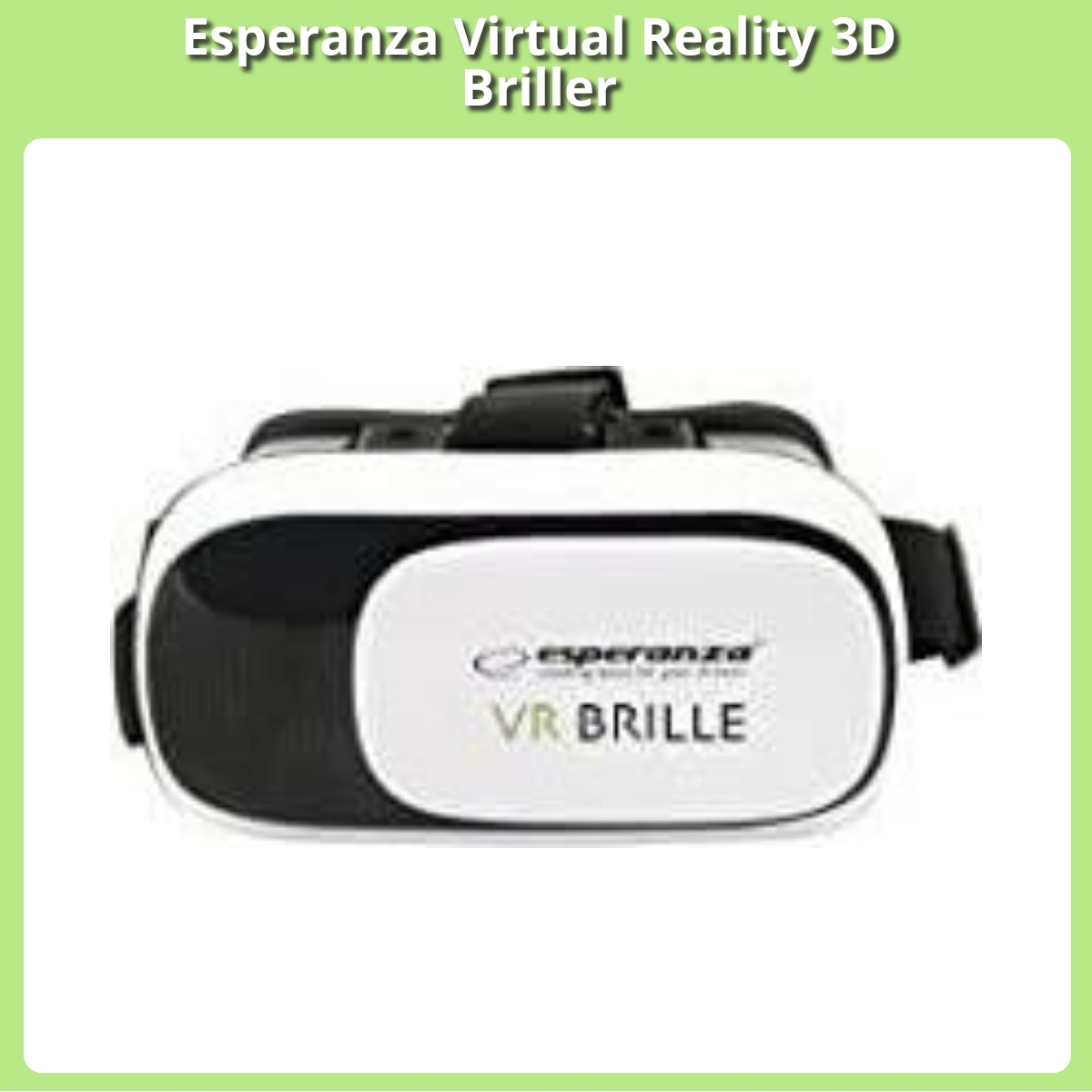 Anmeldelse af Esperanza Virtual Reality 3D Briller