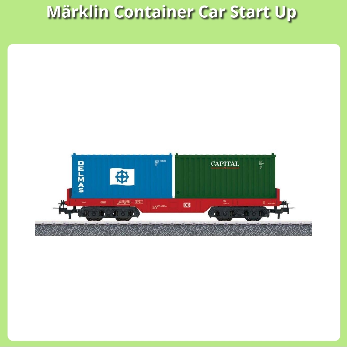 Anmeldelse af Märklin Container Car Start Up