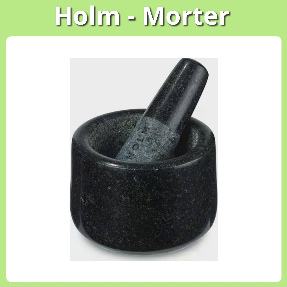 Anmeldelse af Holm - Morter