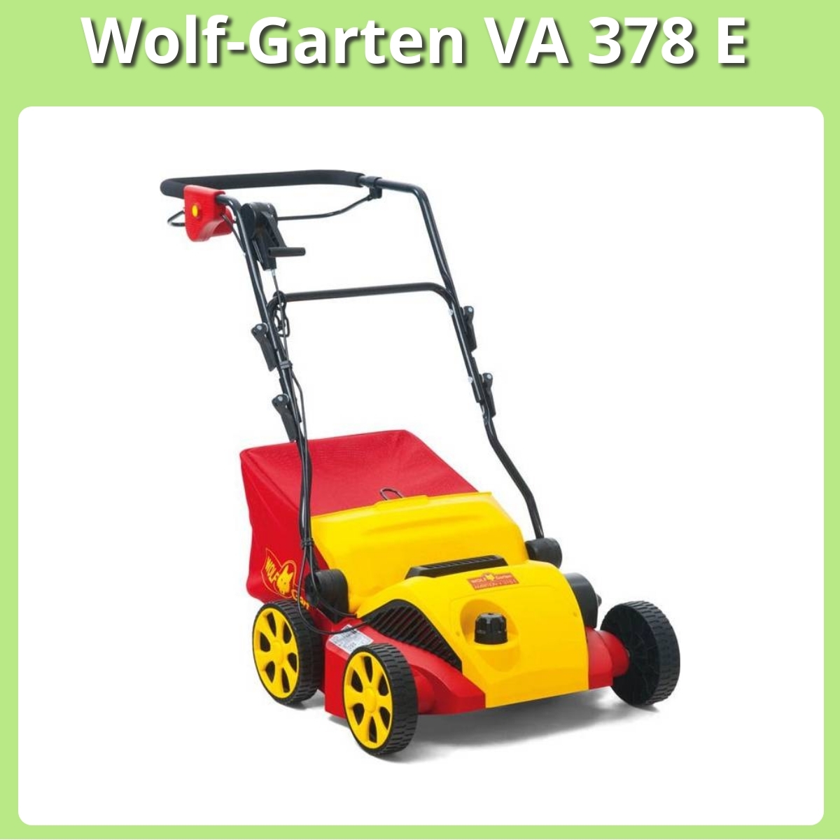Anmeldelse af Wolf-Garten VA 378 E