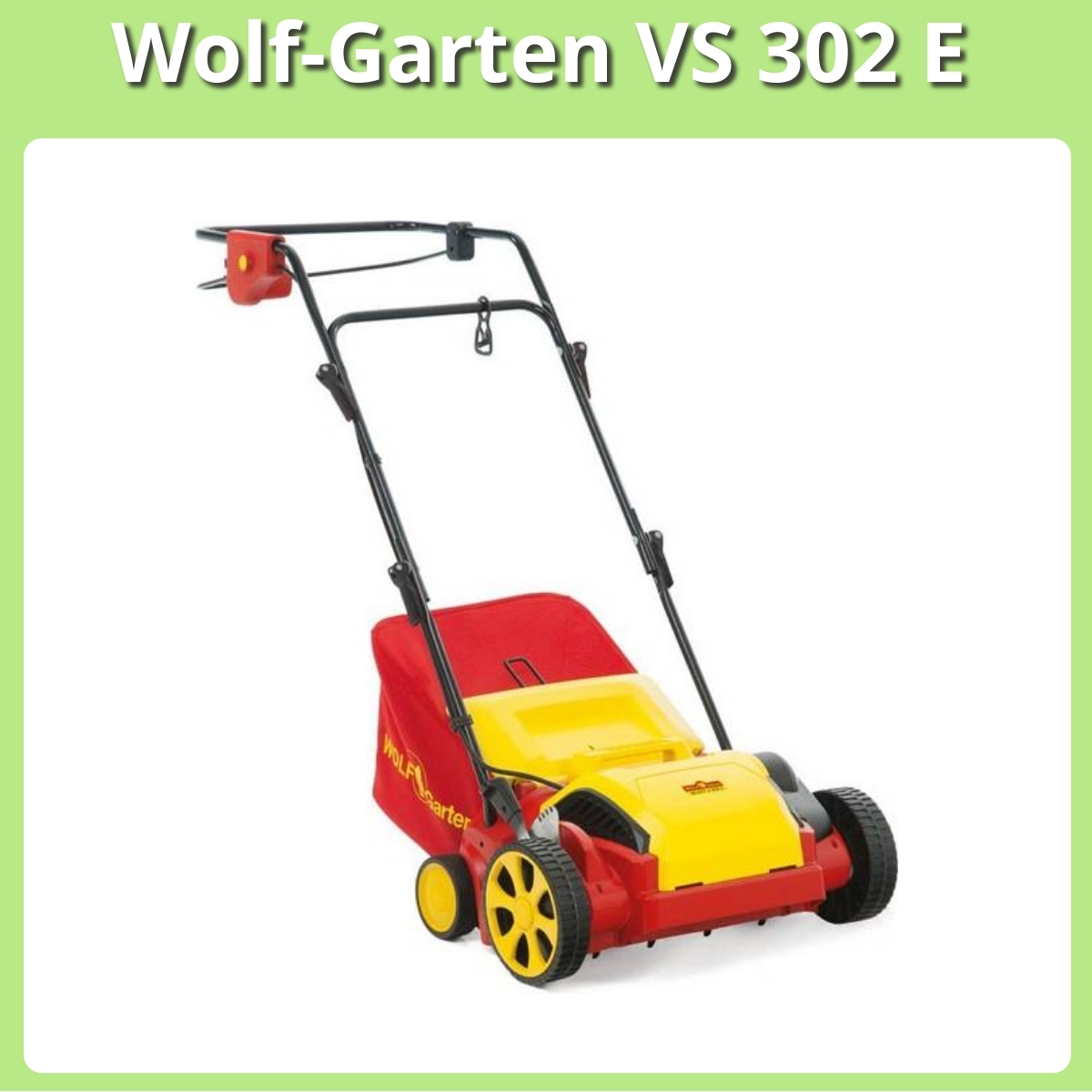 Anmeldelse af Wolf-Garten VS 302 E