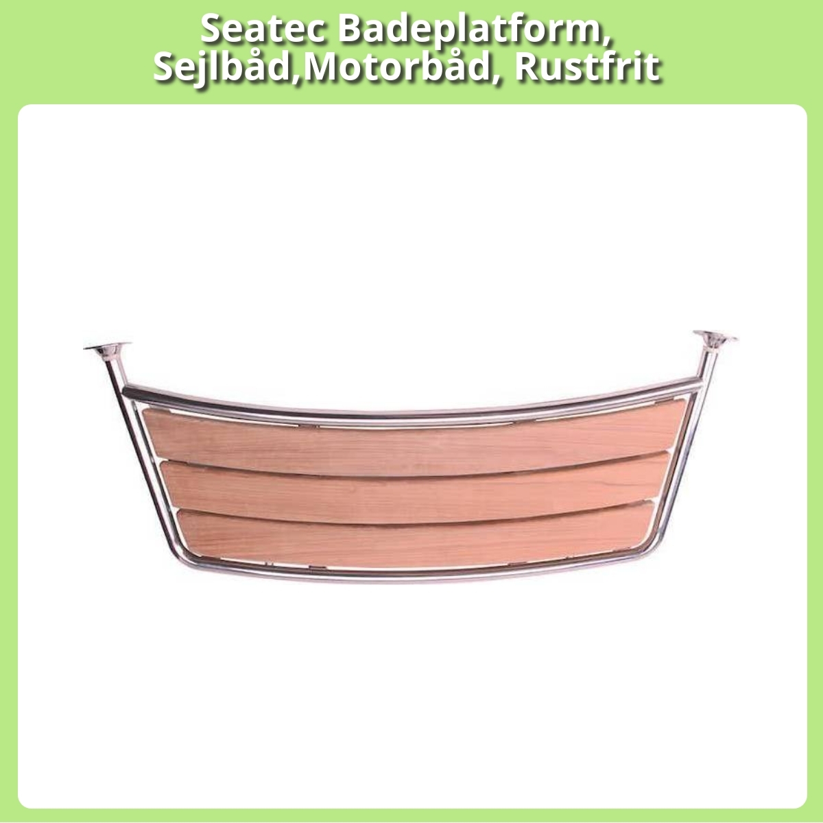 Anmeldelse af Seatec Badeplatform, Sejlbåd,Motorbåd, Rustfrit