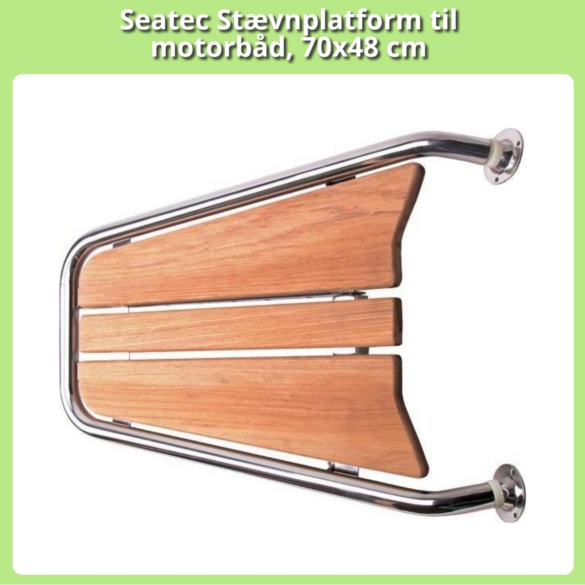 Anmeldelse af Seatec Stævnplatform til motorbåd, 70x48 cm