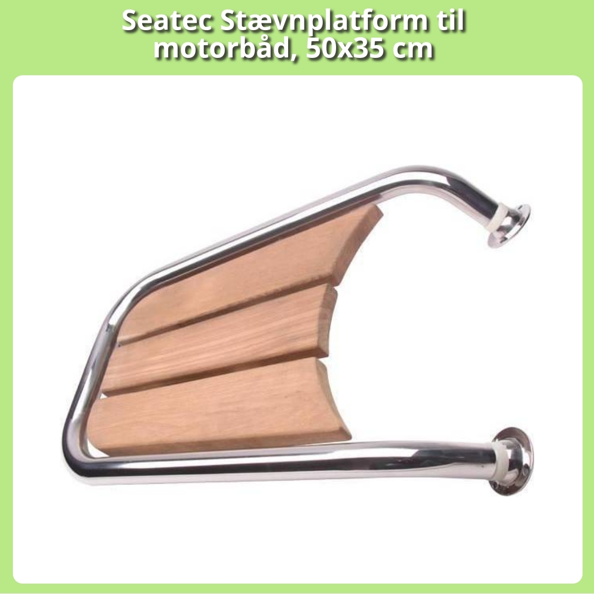 Anmeldelse af Seatec Stævnplatform til motorbåd, 50x35 cm