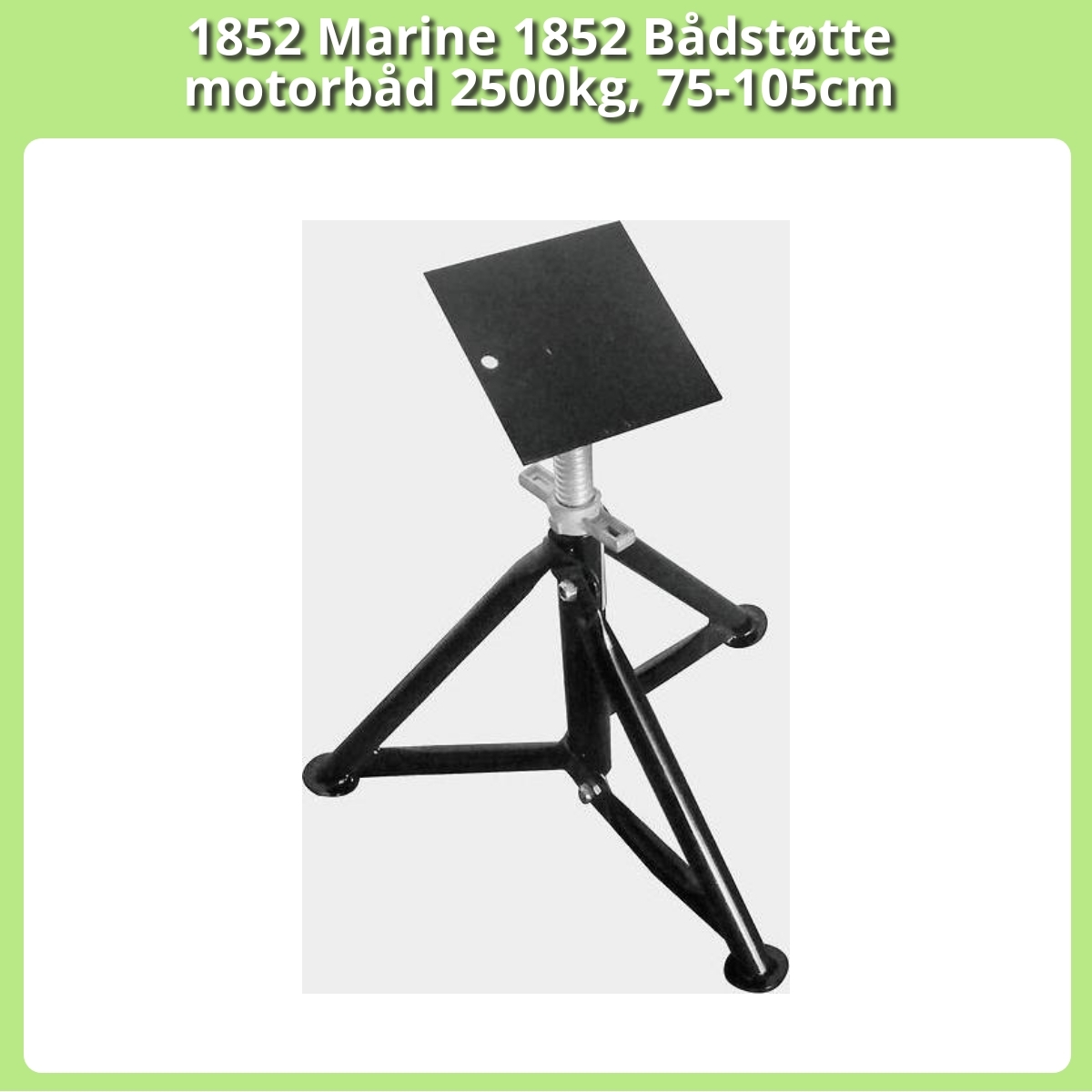 Anmeldelse af 1852 Marine 1852 Bådstøtte motorbåd 2500kg, 75-105cm