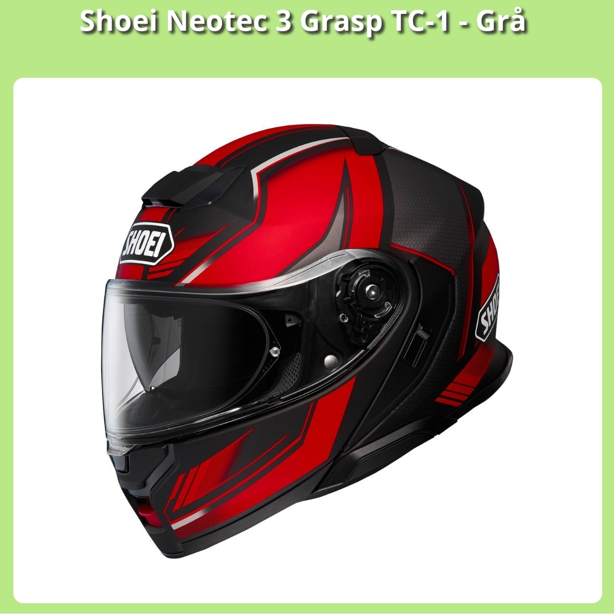 Anmeldelse af Shoei Neotec 3 Grasp TC-1 - Grå
