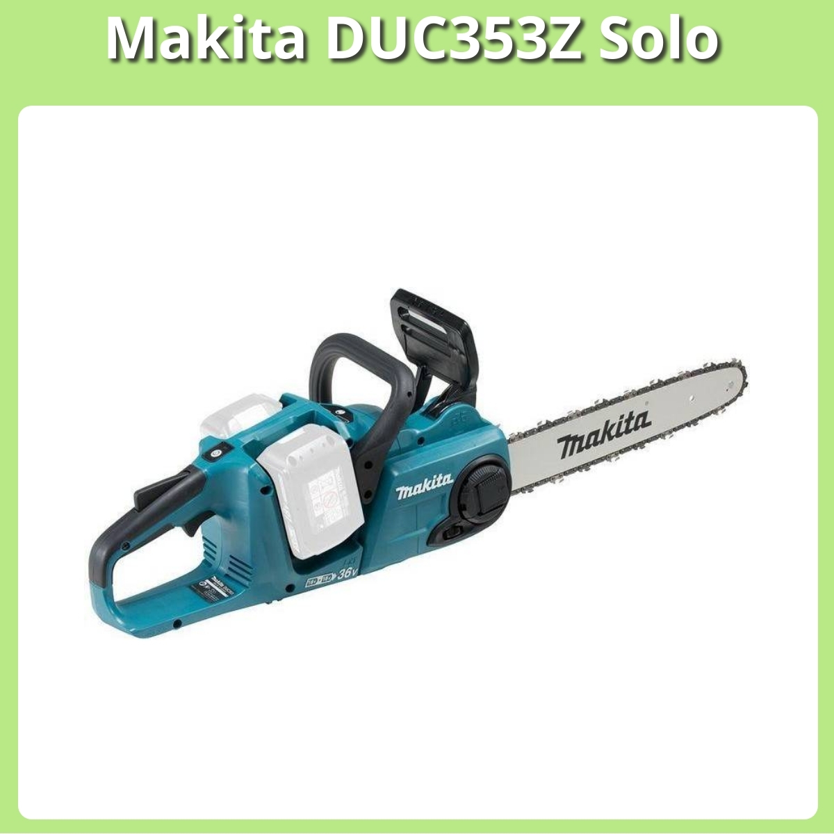 Anmeldelse af Makita DUC353Z Solo