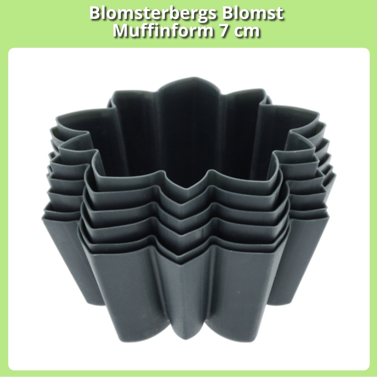 Anmeldelse af Blomsterbergs Blomst Muffinform 7 cm