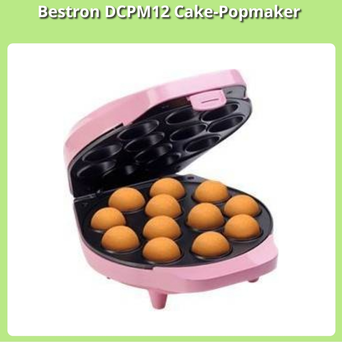 Anmeldelse af Bestron DCPM12 Cake-Popmaker
