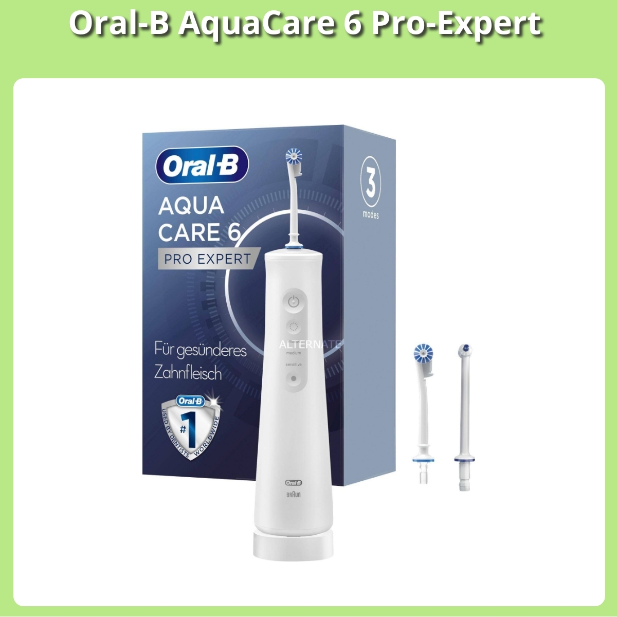Anmeldelse af Oral-B AquaCare 6 Pro-Expert