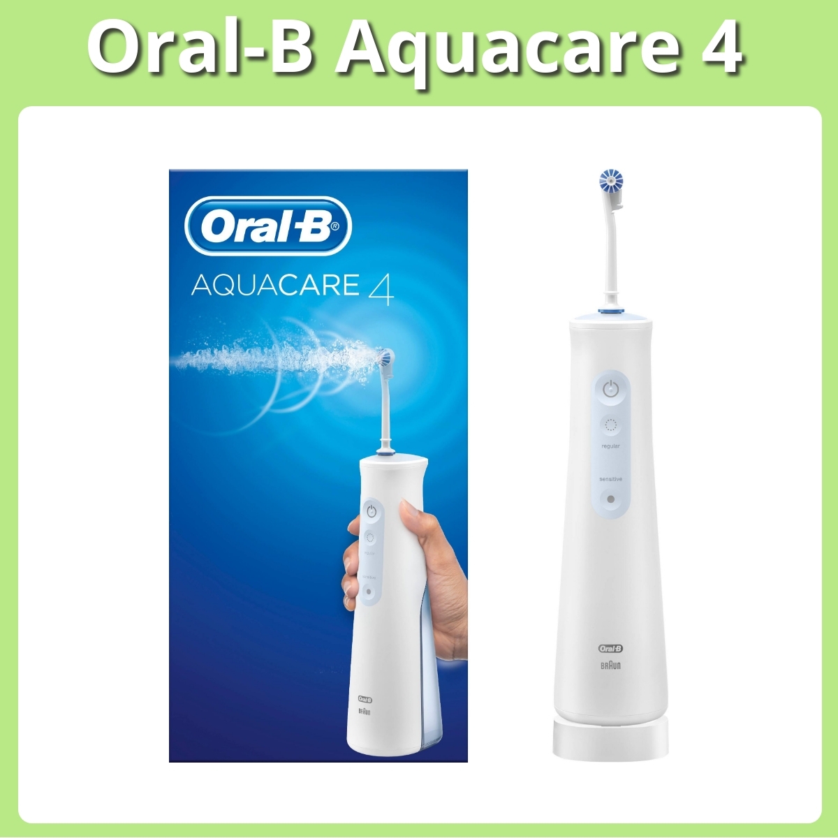 Anmeldelse af Oral-B Aquacare 4