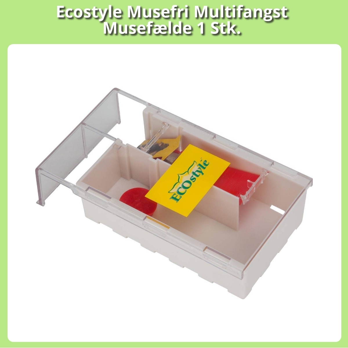 Anmeldelse af Ecostyle Musefri Multifangst Musefælde 1 Stk.