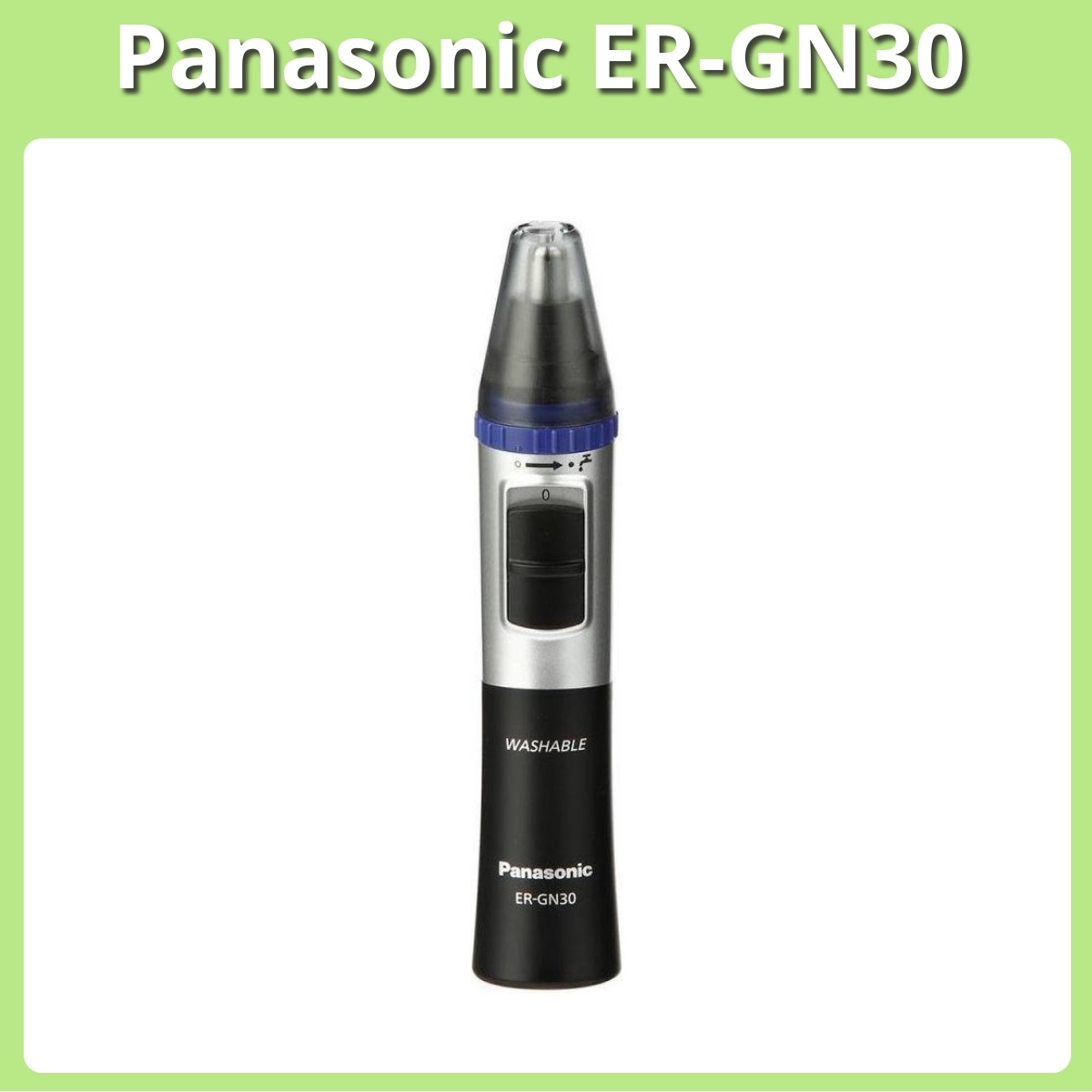 Anmeldelse af Panasonic ER-GN30