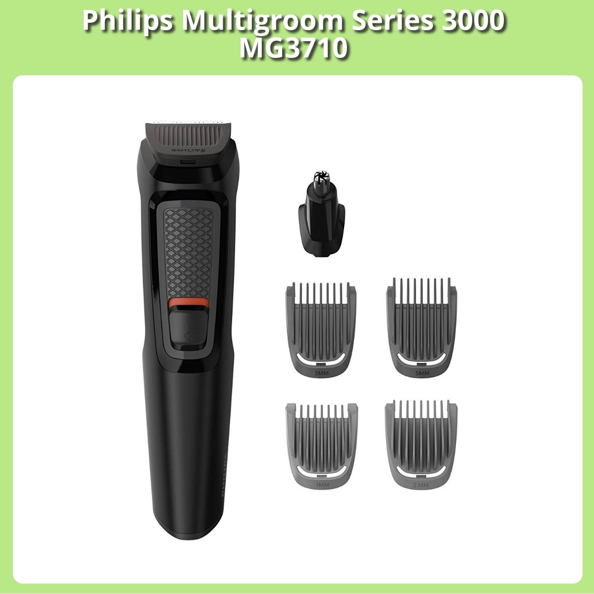 Anmeldelse af Philips Multigroom Series 3000 MG3710