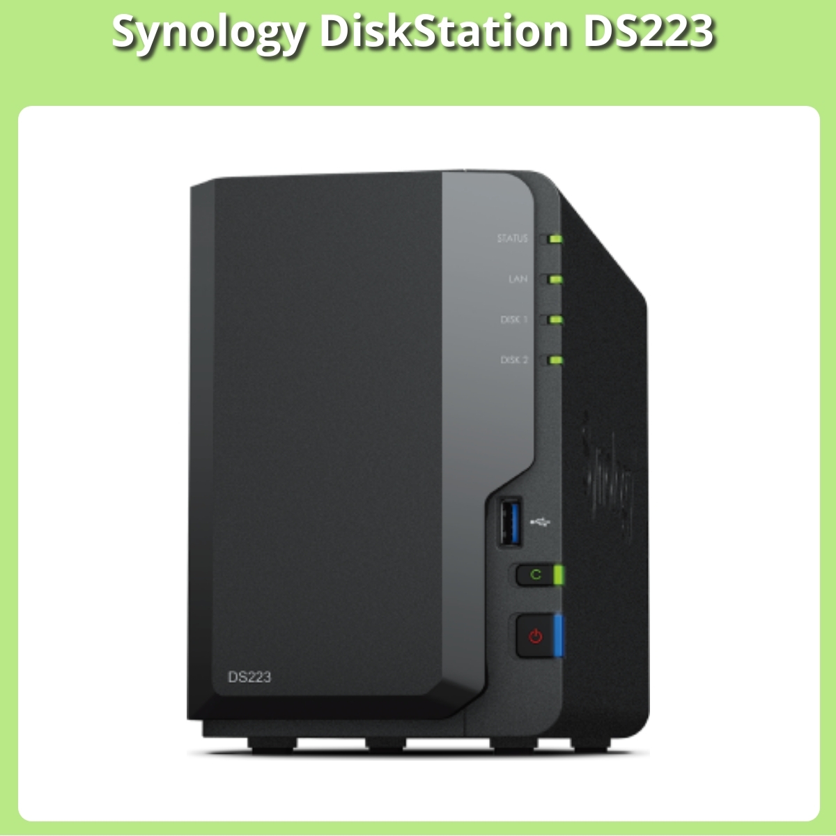 Anmeldelse af Synology DiskStation DS223
