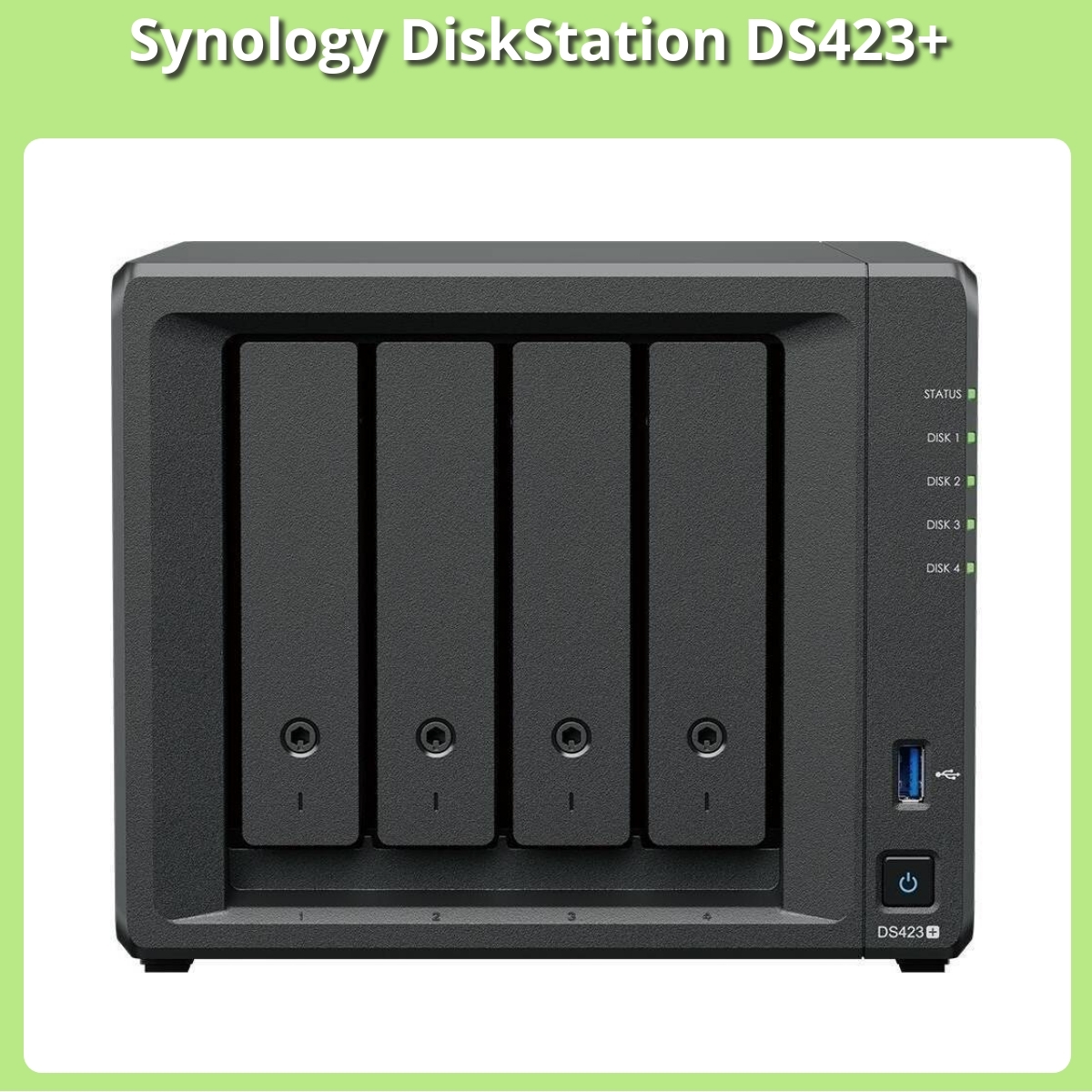 Anmeldelse af Synology DiskStation DS423+