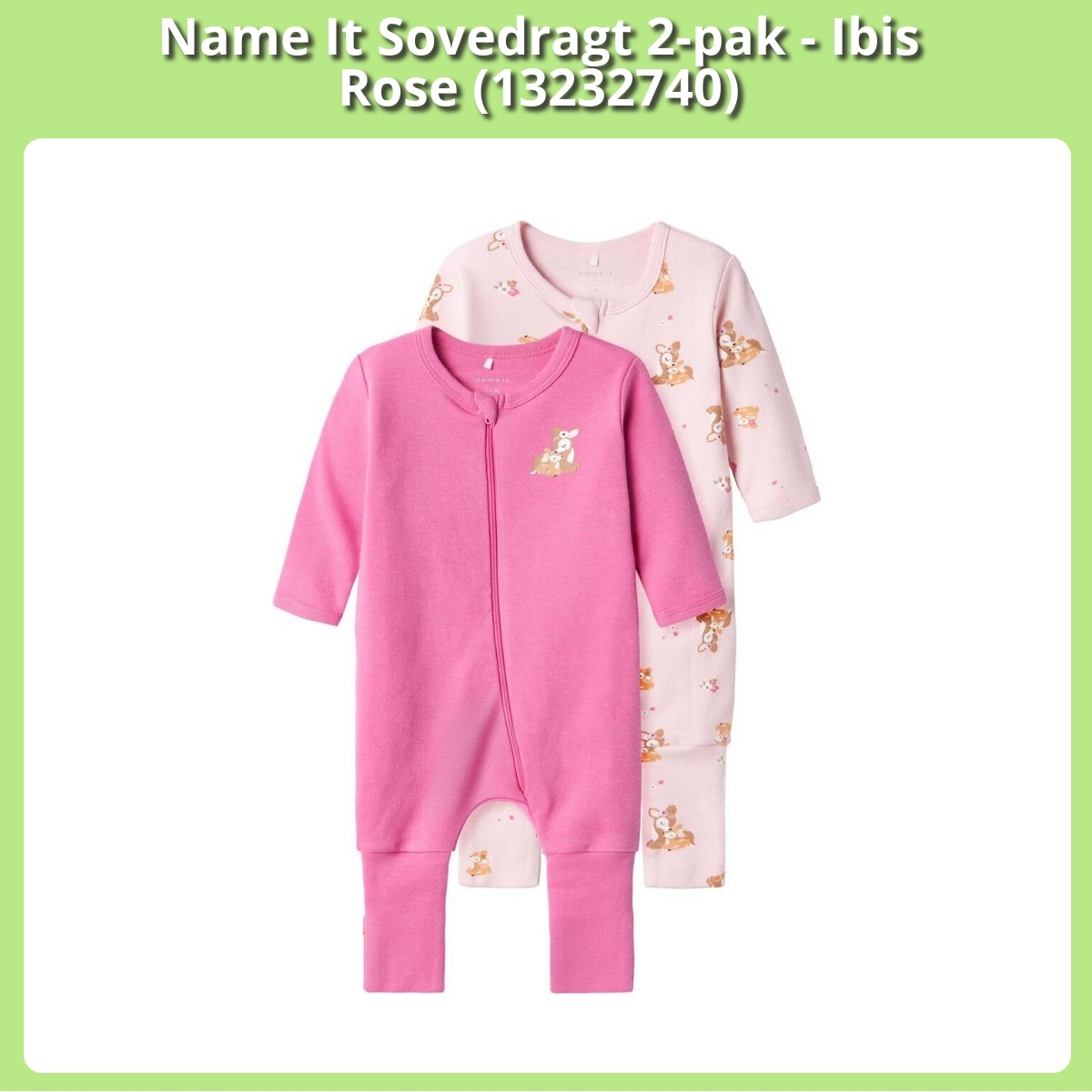 Anmeldelse af Name It Sovedragt 2-pak - Ibis Rose (13232740)